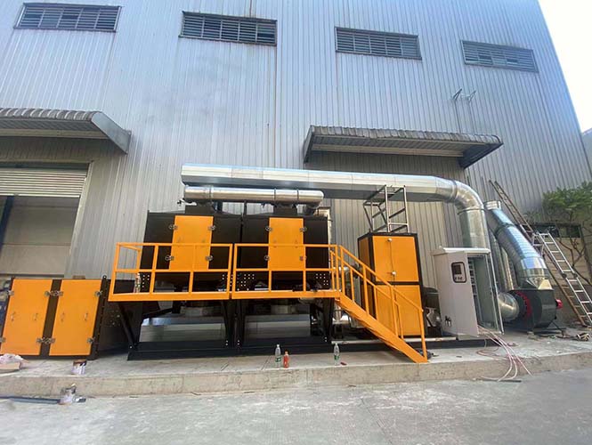 工業(yè)廢氣凈化沸石轉(zhuǎn)輪催化燃燒設備